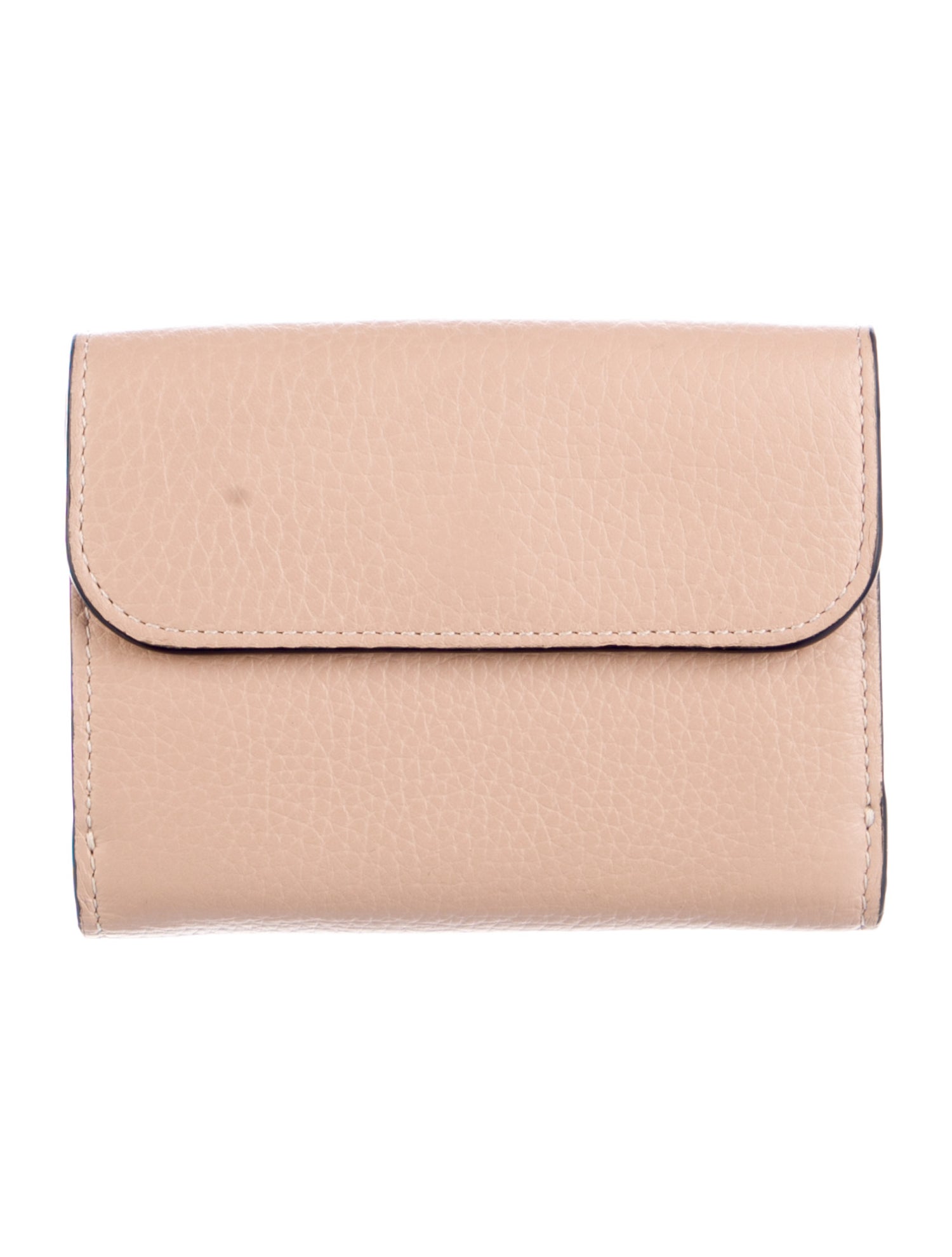 Chloé Leather Compact Wallet